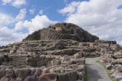 complesso nuragico su nuraxi barumini nuraghe sardo