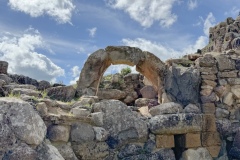 complesso nuragico su nuraxi barumini nuraghe sardo
