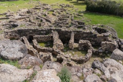 complesso nuragico su nuraxi barumini nuraghe sardo