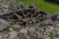 complesso nuragico su nuraxi barumini nuraghe sardo