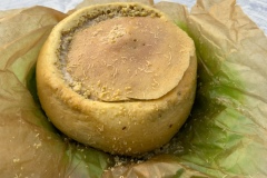 cheese with worms or casu martzu, typical Sardinian cheese