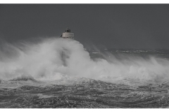 faro mangiabarche calasetta - lighthouse storm
