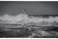 faro mangiabarche calasetta - lighthouse storm