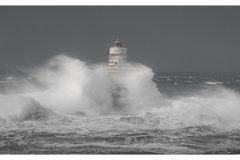 faro mangiabarche calasetta - lighthouse storm
