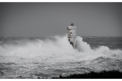 faro mangiabarche calasetta - lighthouse storm