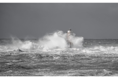 faro mangiabarche calasetta - lighthouse storm