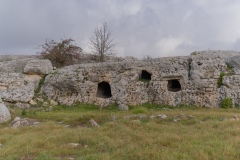 Domus De Janas of Museddu, Cheremule, Sardinia