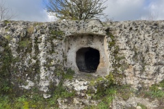 Domus De Janas of Museddu, Cheremule, Sardinia