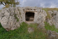Domus De Janas of Museddu, Cheremule, Sardinia