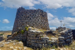 Nuraghe Piscu, Suelli, consists of a truncated cone tower and is one of the most beautiful nuraghi
