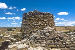 Nuraghe Piscu, Suelli, consists of a truncated cone tower and is one of the most beautiful nuraghi