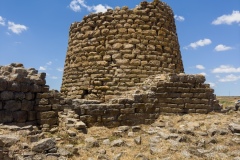 Nuraghe Piscu, Suelli, consists of a truncated cone tower and is one of the most beautiful nuraghi