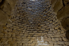 Nuraghe Piscu, Suelli, consists of a truncated cone tower and is one of the most beautiful nuraghi