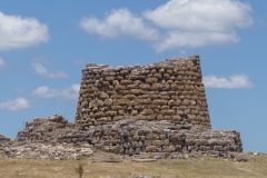 Nuraghe Piscu, Suelli, consists of a truncated cone tower and is one of the most beautiful nuraghi