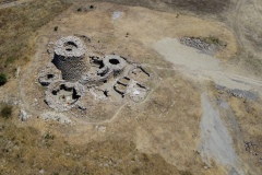 Nuraghe Piscu, Suelli, consists of a truncated cone tower and is one of the most beautiful nuraghi