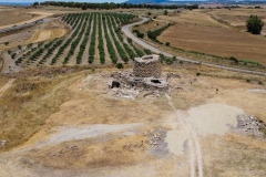 Nuraghe Piscu, Suelli, consists of a truncated cone tower and is one of the most beautiful nuraghi