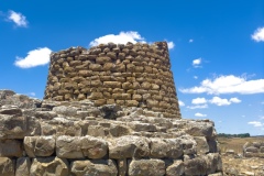 Nuraghe Piscu, Suelli, consists of a truncated cone tower and is one of the most beautiful nuraghi