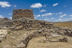Nuraghe Piscu, Suelli, consists of a truncated cone tower and is one of the most beautiful nuraghi