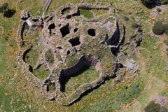 Nuraghe - nuragic complex of seruci in gonnesa in southern sardinia