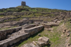 antica città di tharros a cabras centro sardegna