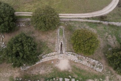 Tomb of the Giants of Madau in Fonni, central Sardinia