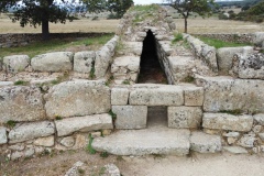 Tomb of the Giants of Madau in Fonni, central Sardinia