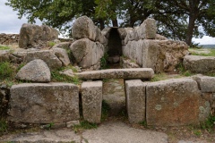Tomb of the Giants of Madau in Fonni, central Sardinia