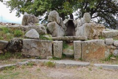 Tomb of the Giants of Madau in Fonni, central Sardinia