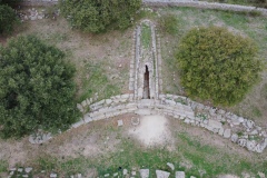 Tomb of the Giants of Madau in Fonni, central Sardinia