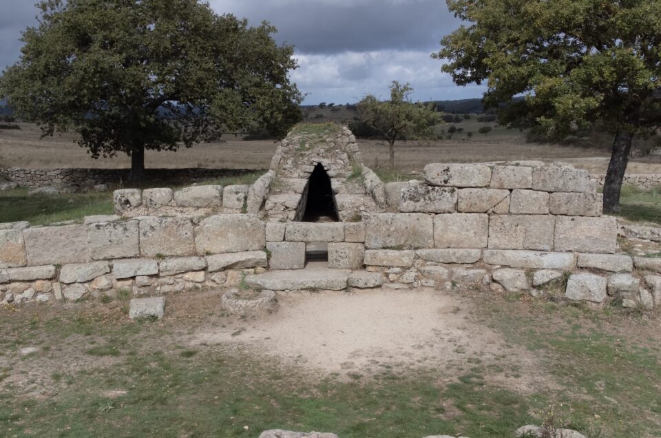 Tombs of the giants of Madau in Fonni: center sardinia