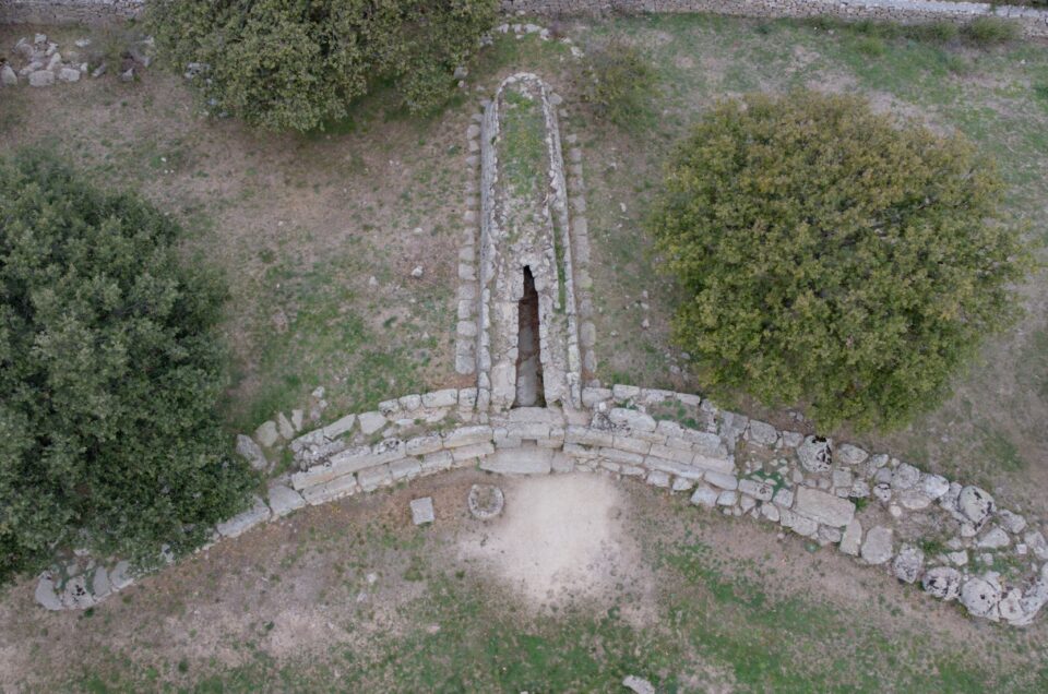 Tombe dei giganti di Madau a Fonni nel centro sardegna